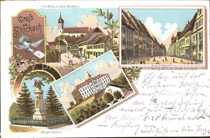 Stockach Baden Neues Krankenhaus Hauptstrasse Kirche