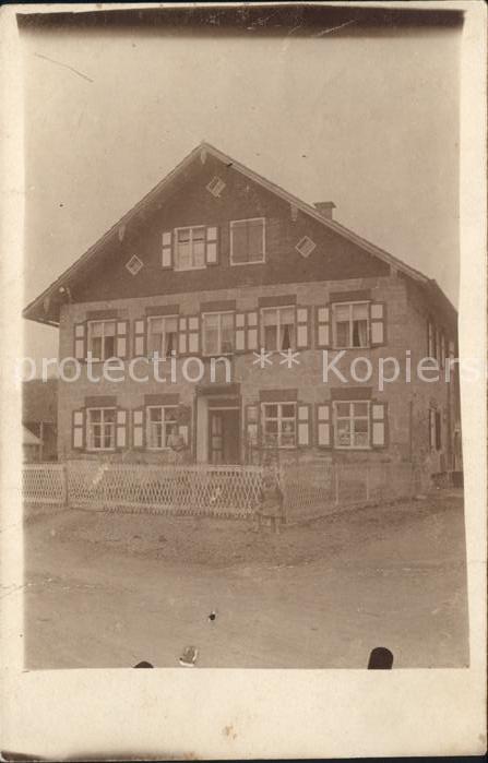 Oberstaufen Oberallgaeu Bayern Haus