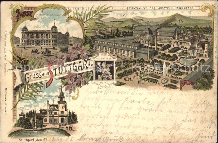 Stuttgart Ausstellungsplatz Landesgewerbemuseum Elektrizitaetshaus