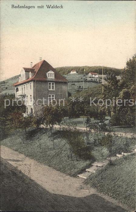 Bad Mergentheim Cafe Waldeck Badanlagen