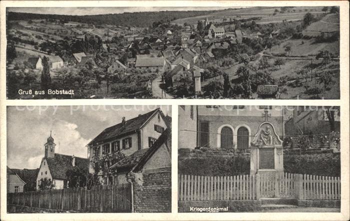 Bobstadt Boxberg Kriegerdenkmal