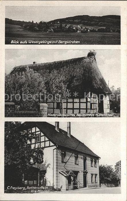 Rothenuffeln Niedersaechsisches Bauernhaus Storchnest