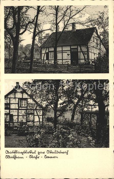 Saarn Ausflugslokal zur Waldesruh Auberg