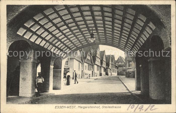 Essen Ruhr Margaretenhof Steilestrasse