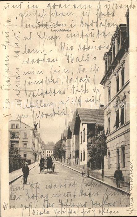 PAssAU Bayern Gruenau Leopoldstrasse