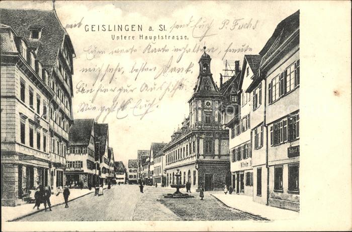 Geislingen Steige Untere Hauptstrasse