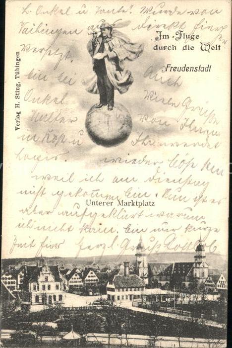 Freudenstadt Unterer Marktplatz