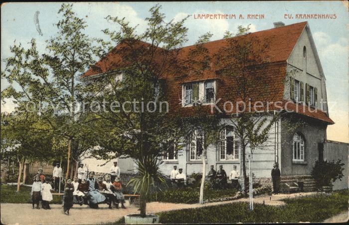 Lampertheim Bergstrasse Evangelisches Krankenhaus Rotes Kreuz