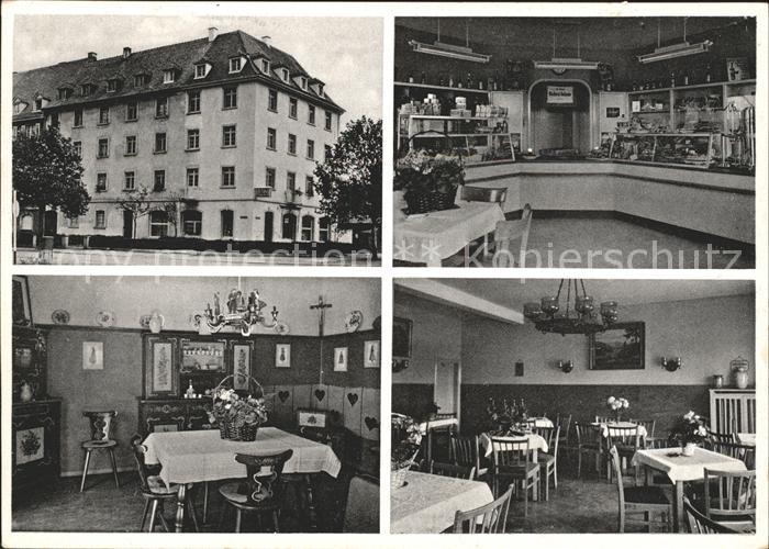 Freiburg Breisgau Brot-Feinbaeckerei Konditorei-Cafe Franz Uslaender