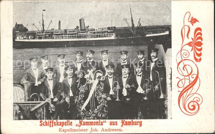 Hamburg Schiffskapelle Hammonia Dampfer