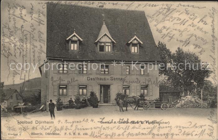 Bad Duerrheim Gasthaus zur Sonne