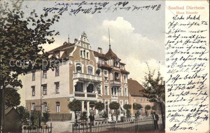 Bad Duerrheim Haus Baeuerle