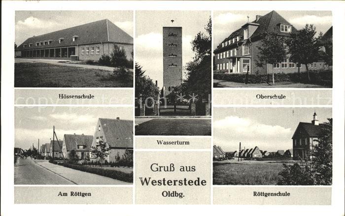 Westerstede Hoessenschule Oberschule Am Roettgen Roettgenschule Wasserturm