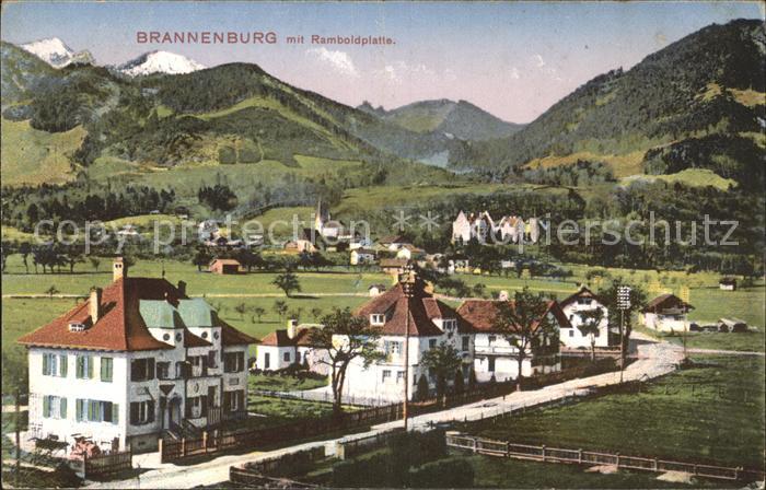 Brannenburg Ramboldplatte