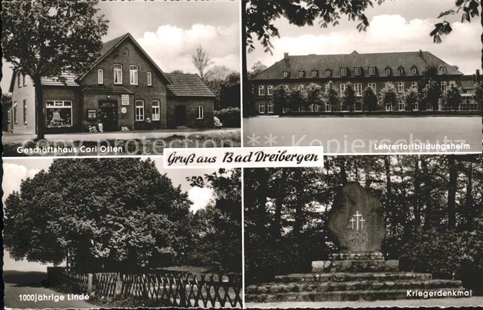 Bad Dreibergen Lehrerfortbildungsheim Geschaeftshaus Carl Otten 1000jaehrige Lin