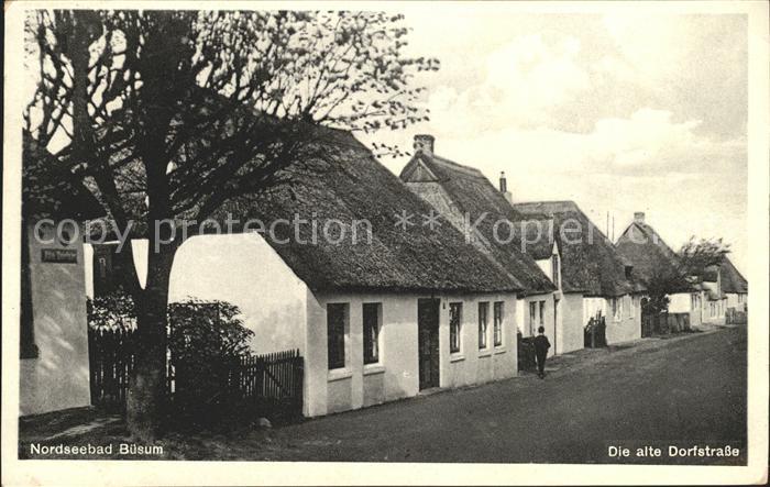 Buesum Nordseebad Alte Dorfstrasse
