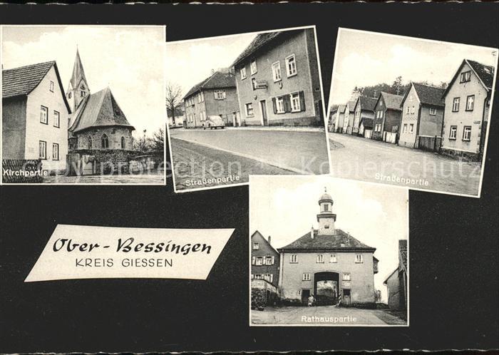 Ober-Bessingen Strassenpartie Rathauspartie Kirchpartie