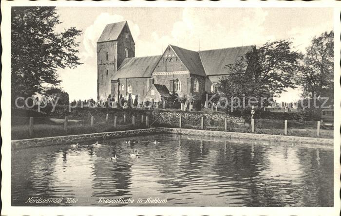 Insel Foehr Friesenkirche Nieblum