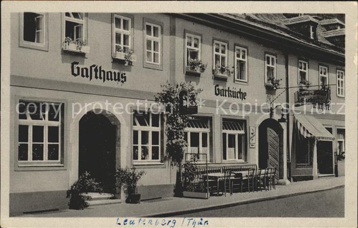 Leutenberg Thueringen Gasthaus zur Garkueche