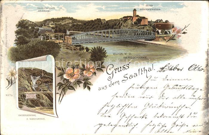 Giebichenstein Halle Saale Burg Giebichenstein Saalthal Saalschloss Brauerei Lit