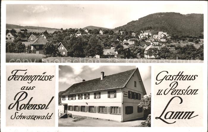 Rotensol Gasthaus-Pension Lamm