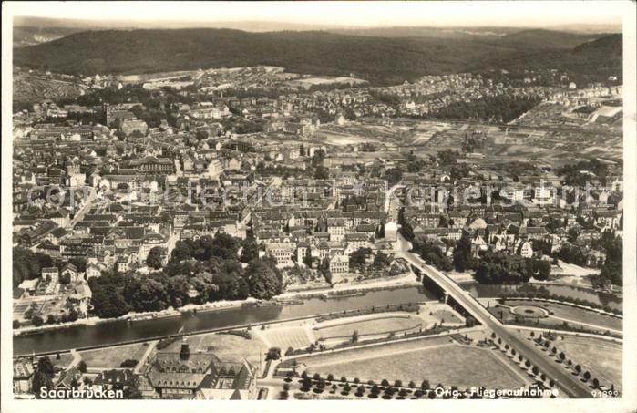 Saarbruecken Fliegeraufnahme