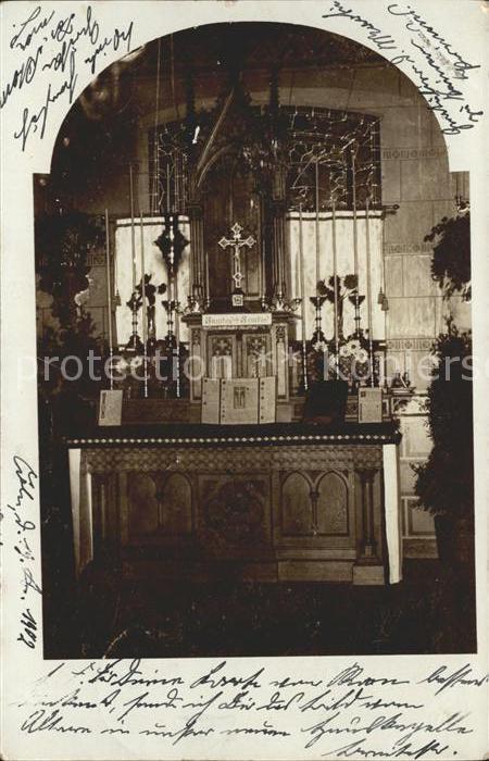 Koeln Rhein Kirche Altar