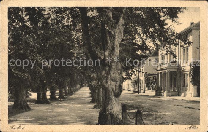 Putbus Ruegen Allee Bahnpost