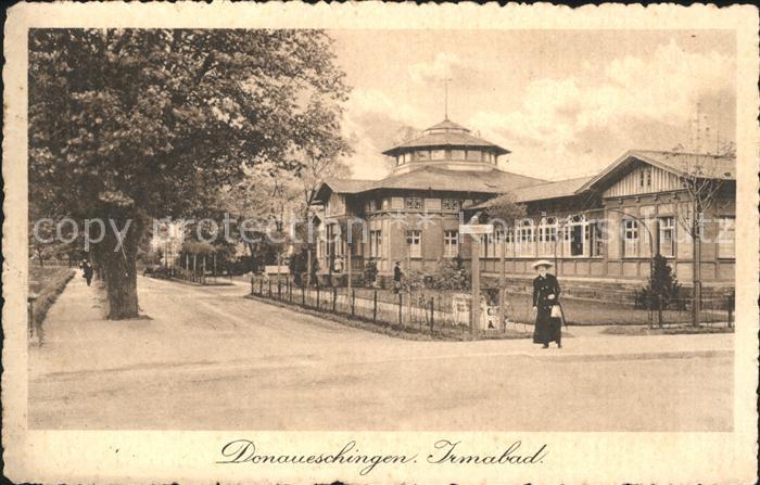 Donaueschingen Irmabad Bahnpost