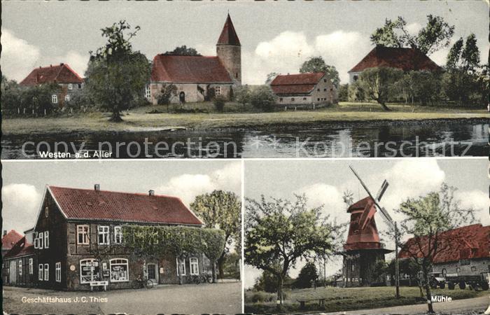Westen Doerverden Aller Geschaeftshaus J.C. Thies Muehle