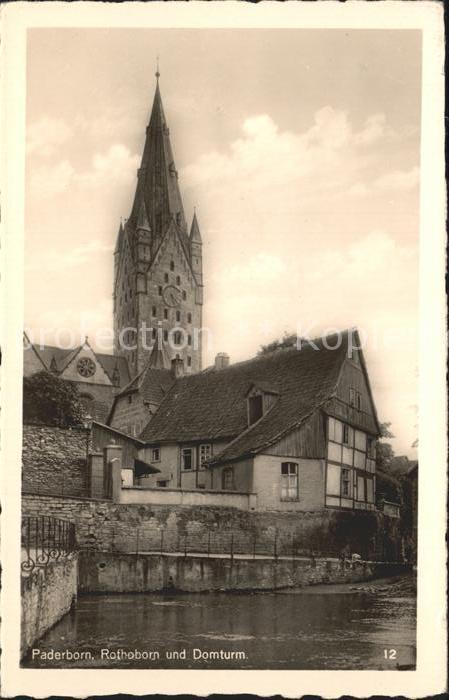 Paderborn Rothoborn Domturm