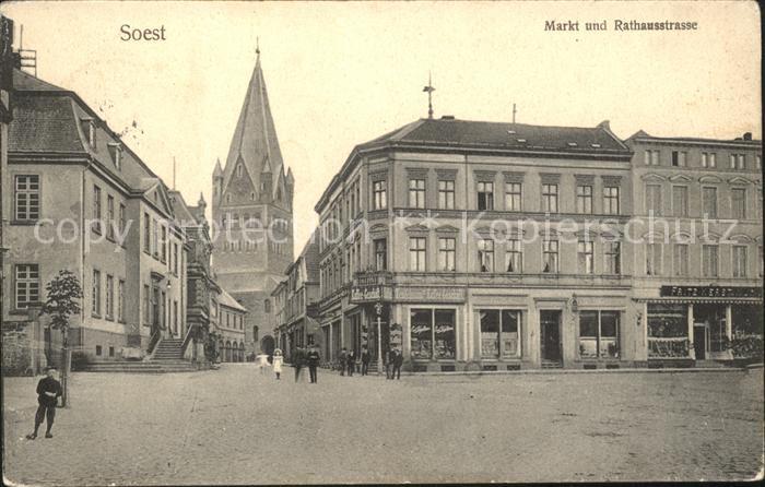 Soest Arnsberg Markt Rathausstrasse