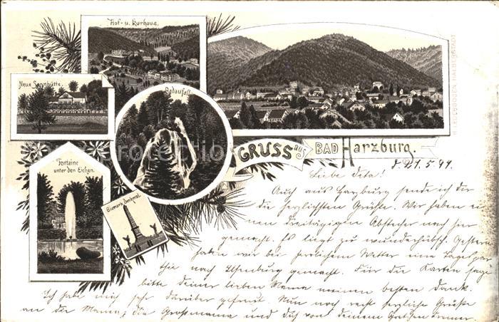 Bad Harzburg Radaufall Neue Sennhuette Kurhaus