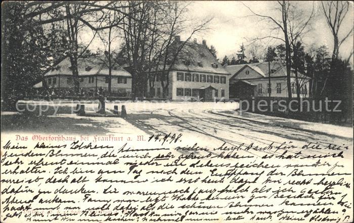 Frankfurt Main Oberforsthaus