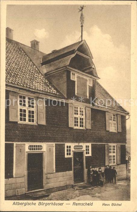 Remscheid Altbergische Buergerhaeuser