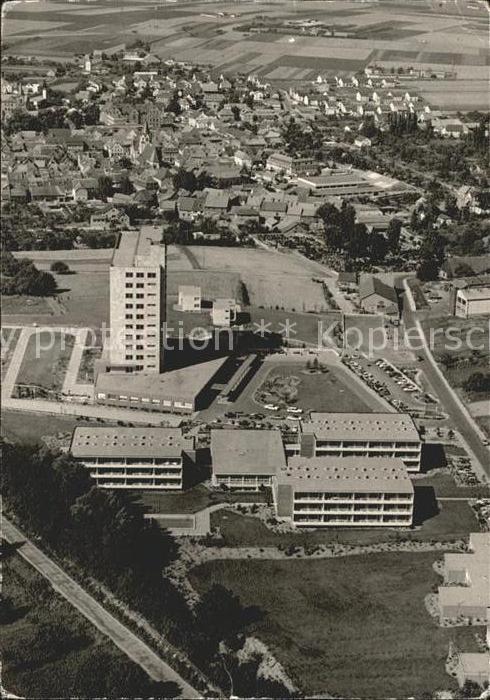 Gross-Umstadt Kiosk Kreiskrankenhaus Dieburg Fliegeraufnahme