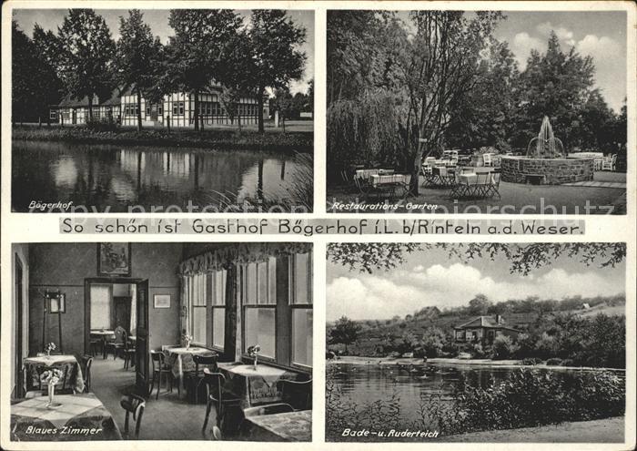 Boegerhof Kuekenbruch Extertal Lippe Gasthof Boegerhof Restaurant-Garten Blaues