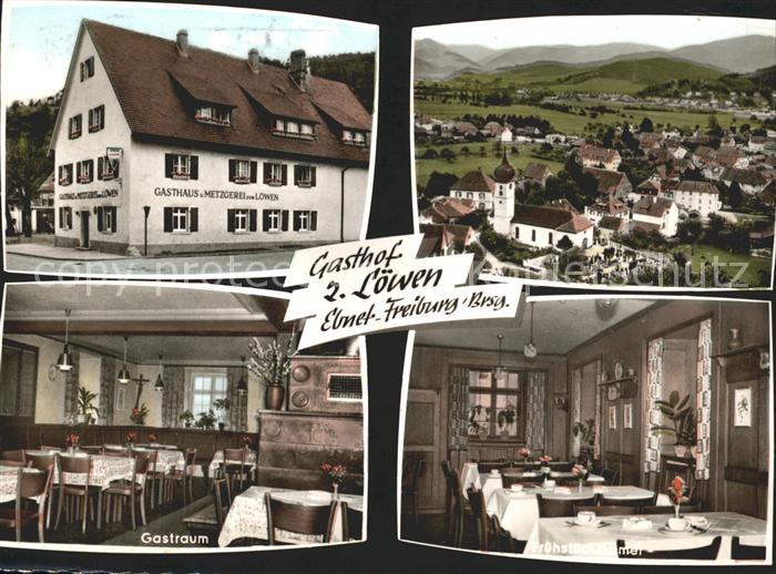 Ebnet Freiburg Breisgau Gasthof zum Loewen Gastraum Fruehstueckszimmer