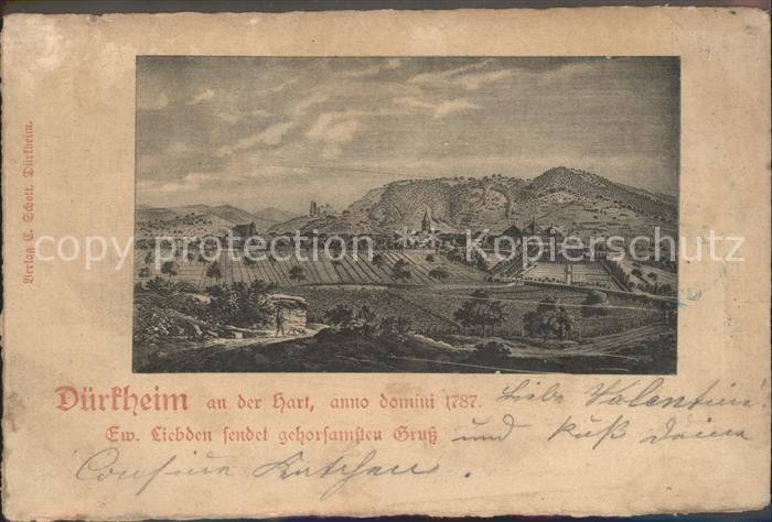 Bad Duerkheim nach einem Stich