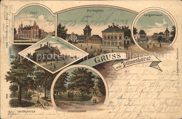 Delmenhorst Langestrasse Schuetzenhof Post Buergerschule