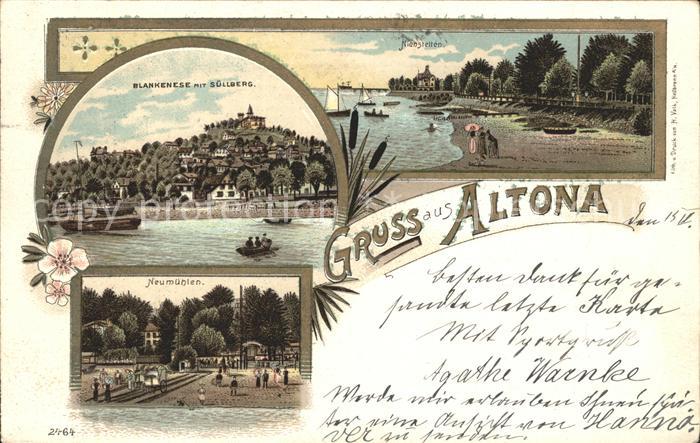 Altona Hamburg Blankenese Neumuehlen