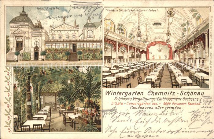 Schoenau Chemnitz Wintergarten Theater Konzertsaal