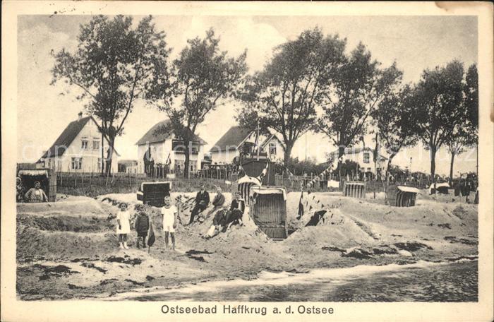 Haffkrug Ostseebad Strand Kinder