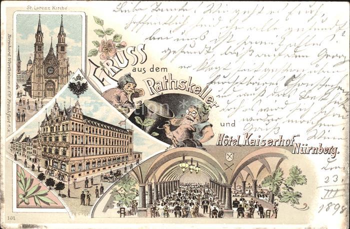 Nuernberg Ratskeller Hotel Kaiserhof