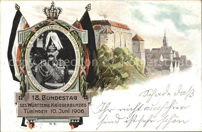 Tuebingen 18. Bundestag des wuerttembergischen Kriegerbundes