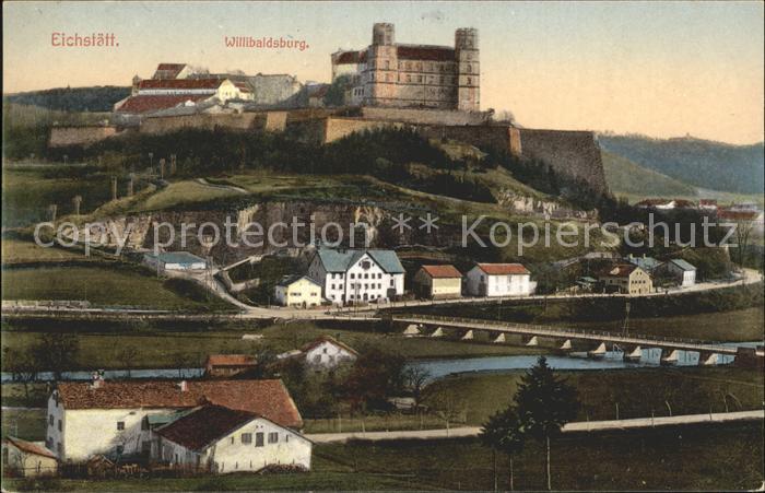 Eichstaett Oberbayern Willibaldsburg