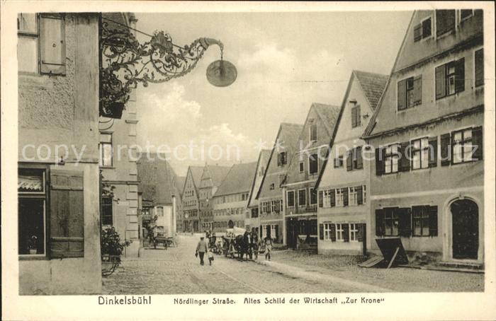Dinkelsbuehl Noerdlinger Strasse Gasthaus Zur Krone