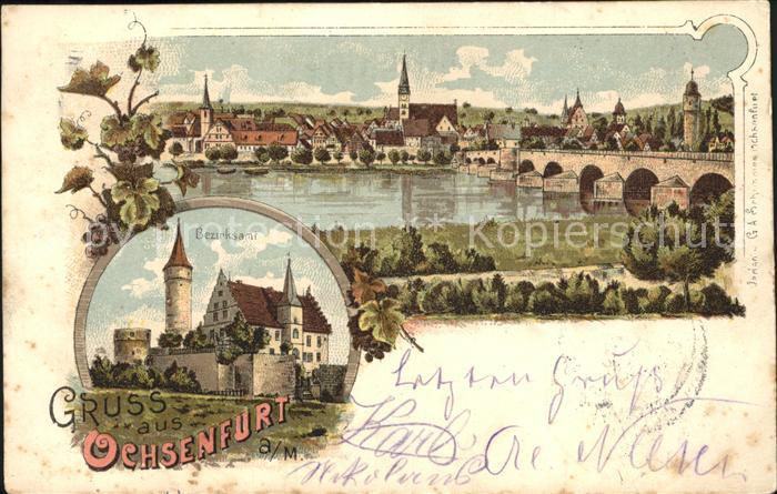 Ochsenfurt mit Bezirksamt