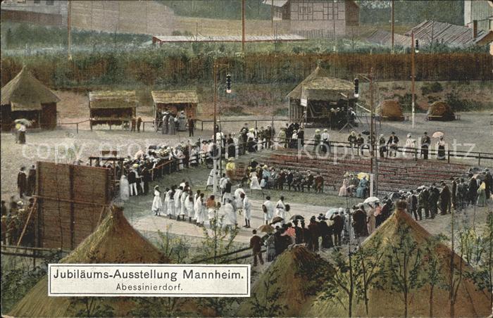 Mannheim Jubilaeumsausstellung Abessinierdorft