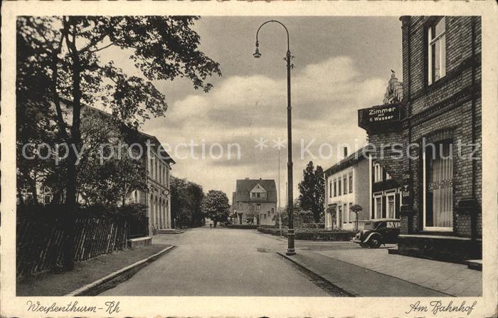 Weissenthurm Bahnhof Auto